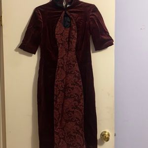 Jason wu velvet dress